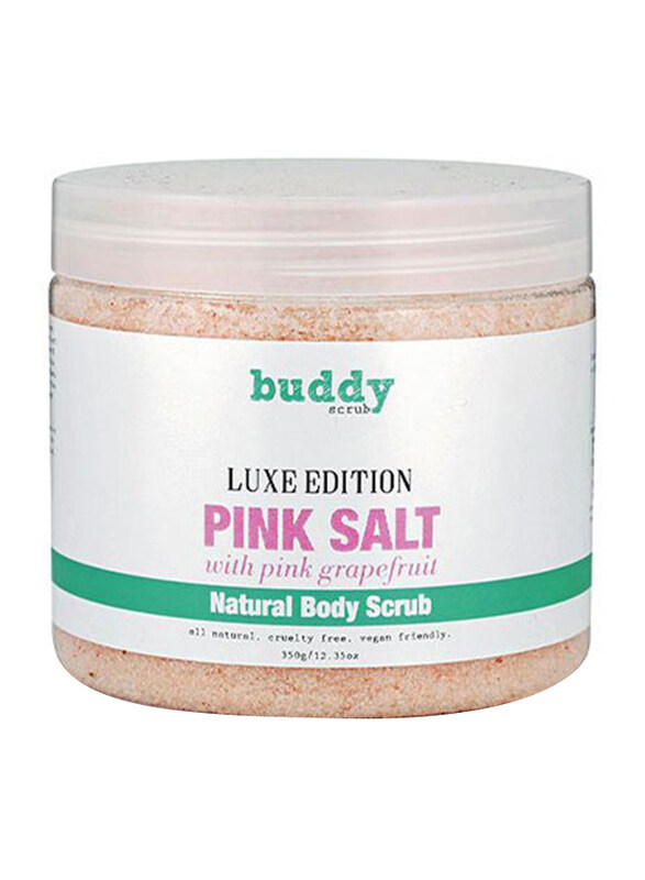 

Buddy Scrub Luxe Edition Himalayan Pink Salt Body Scrub, 350g