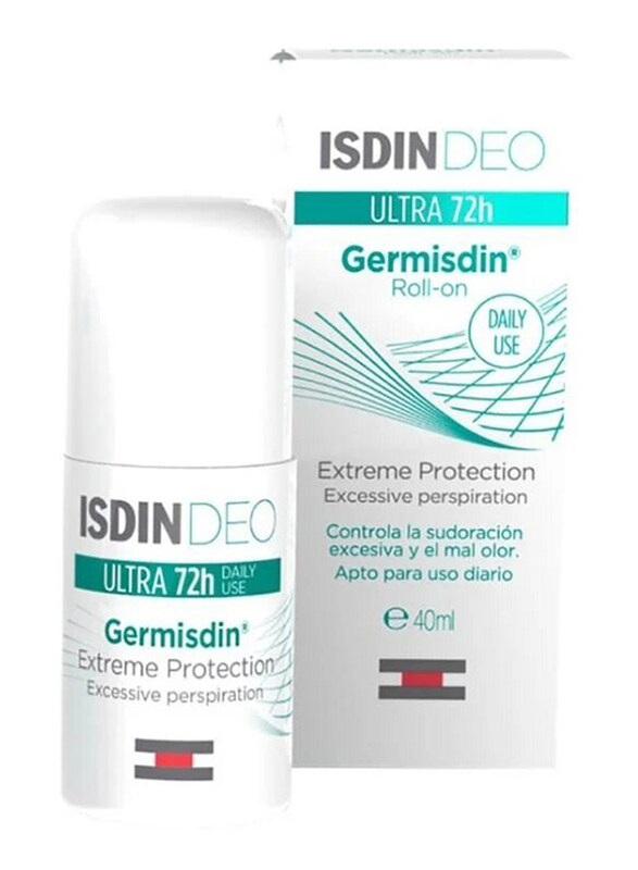 

ISDIN Ultra 72h Germisdin Deodorant Roll On, 40ml