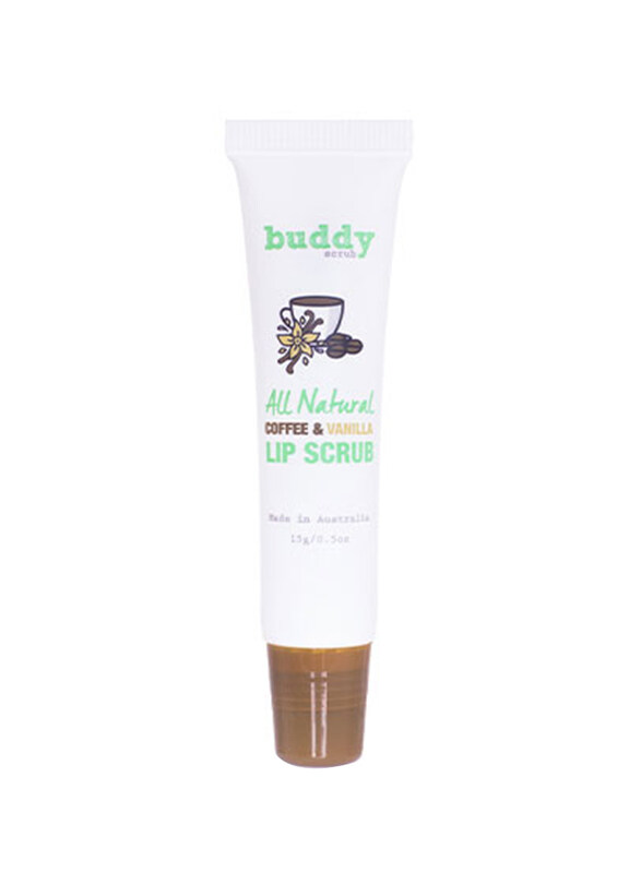 

Buddy Scrub Coffee & Vanilla Lip Scrub, 15g