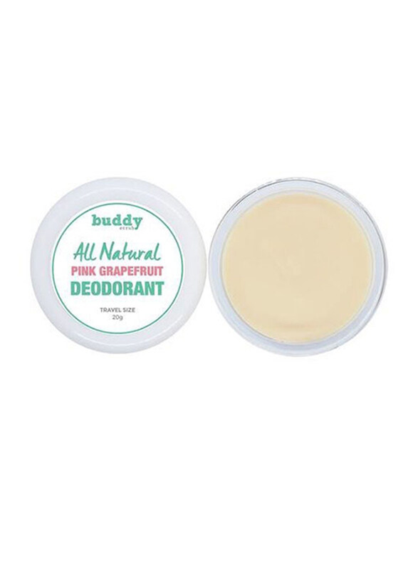 

Buddy Scrub Pink Grapefruit Natural Travel Size Deodorant, 20gm