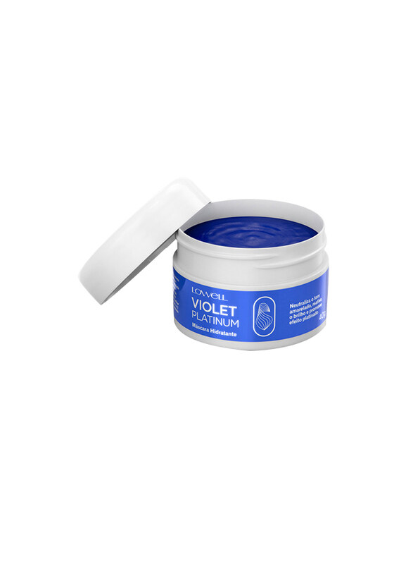 

Lowell Violet Platinum Hair Mask for All Hair Types for QC Damaged Hair, 40gm