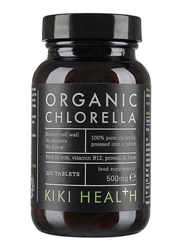 

Kiki Health Organic Chlorella Food Supplement, 200 Tablets