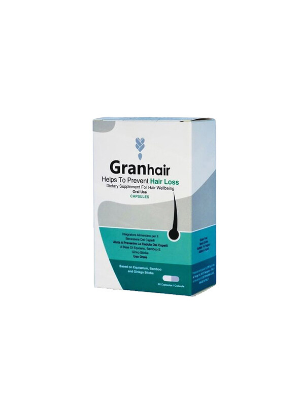 

Granhair Gran Hair Anti Hair Loss Capsule for All Type Hair, 60 Capsules