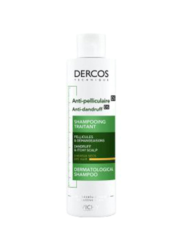 

Vichy Dercos Anti Dandruff Shampoo for Dry Hair, 200ml