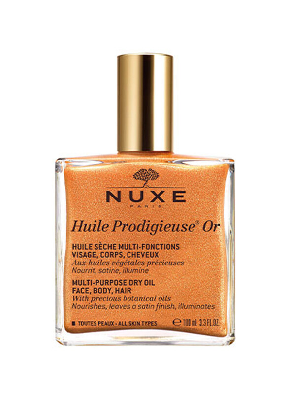 

Nuxe Huile Prodigieuse Shimmering Multi-Purpose Dry Oil, 100ml