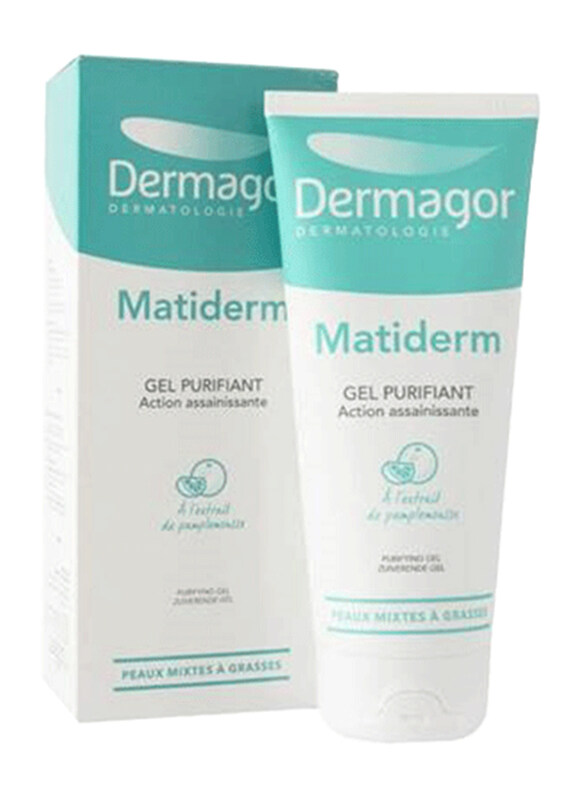 

Dermagor Matiderm Cleansing and Purifying Gel, 200ml