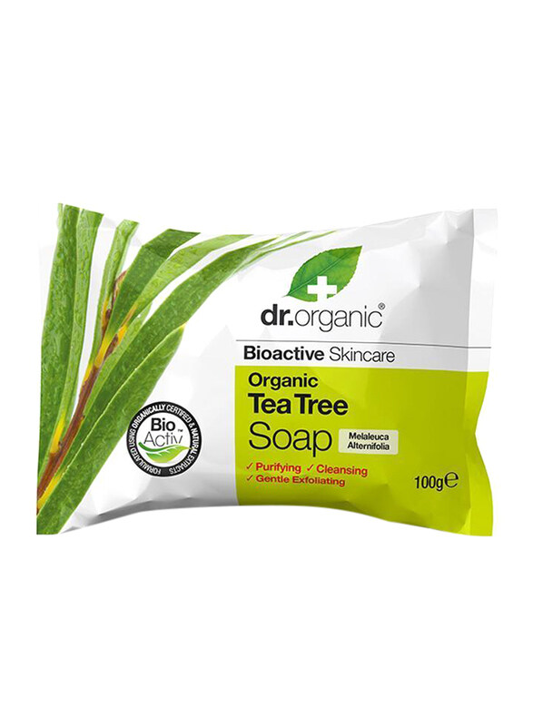 

Dr. Organic Tea Tree Soap, 100gm