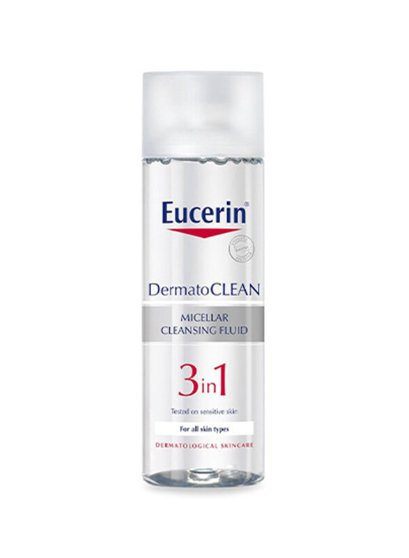 

Eucerin DermatoClean 3 in 1 Micellar Cleansing Fluid, 200ml