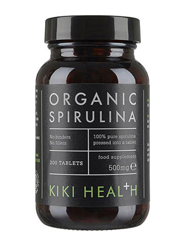 

Kiki Health Organic Spirulina Food Supplement, 200 Tablets