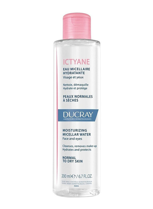 

Ducray Ictyane Micellary Moisturizing Micellar Water, 200ml, Clear