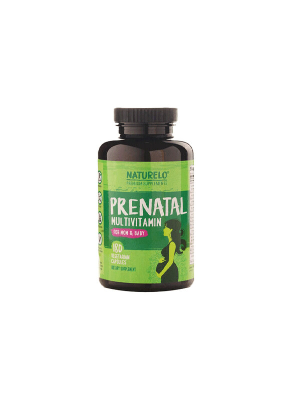 

Naturelo Prenatal Multivitamin for Mon & Baby, 180 Capsules