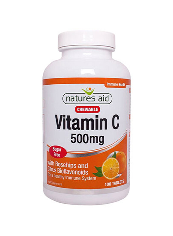 

Natures Aid Vitamin C, 500mg, 100 Tablets