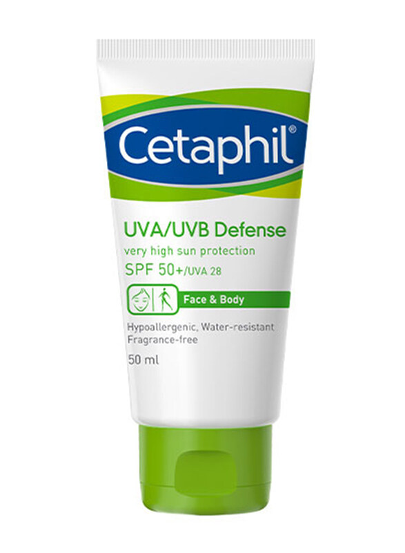 

Cetaphil UVA/UVB Defense SPF 50+ Cream, 50ml