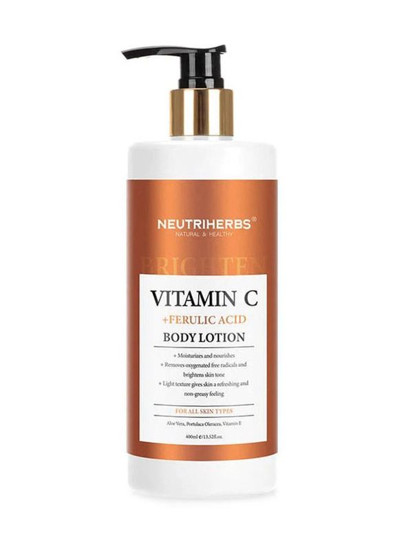 Neutriherbs Vitamin C Ferulic Acid Body Lotion, 400ml