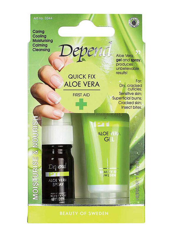 

Depend PT Aloe Vera Gel & Spray, 2 Pieces