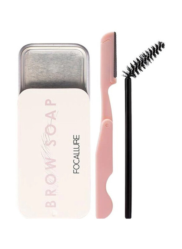 

Focallure Eyebrow Gel Wax Soap, Pink, 10gm
