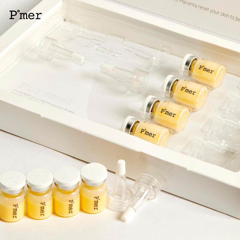 

Stems Puremer Reset Vit C Ampoule, Vitamin C Infused Facial Ampoules, 5ml x 8, Brightening and Rejuvenating,Suitable for all skin types