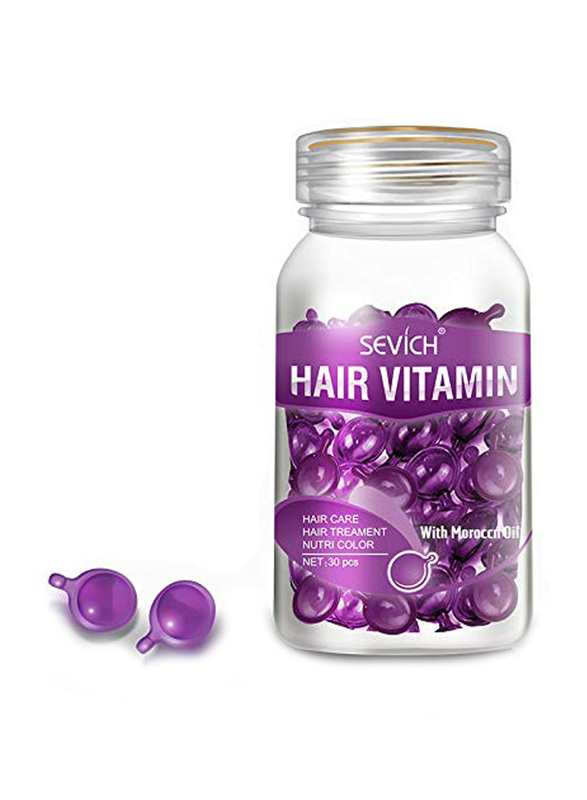 Sevich Hair Vitamin Yellow Capsule Hair Oil for Dry Hair, 30 Pieces