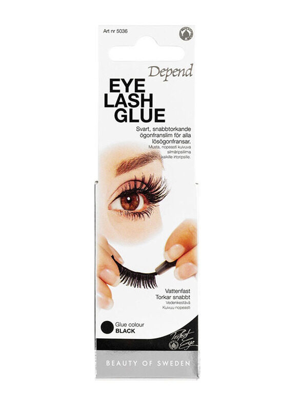 

Depend Waterproof Eye Lash Glue, Black