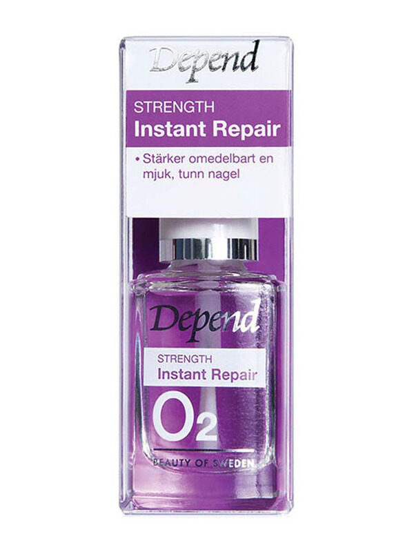 

Depend Strength Instant Repair O2 for Soft & Thin Nails, 11ml, Clear