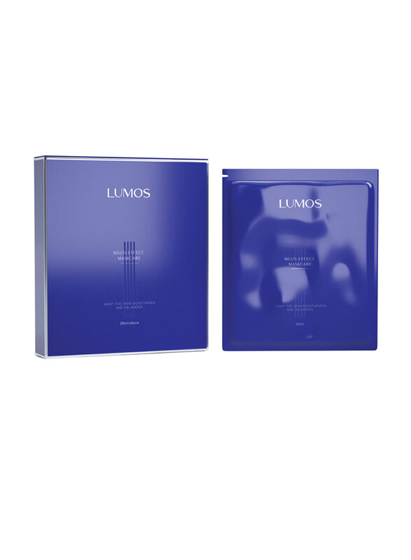 

Lumos Multi Effect Maskcare Face Mask, 8 Masks x 28ml