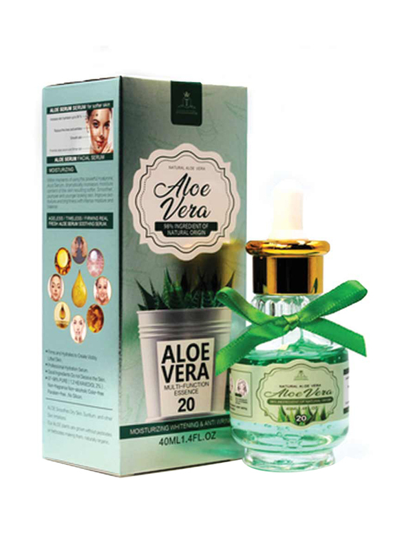 Tahera Organic Aloe Vera Facial Serum for All Skin Types, 40ml