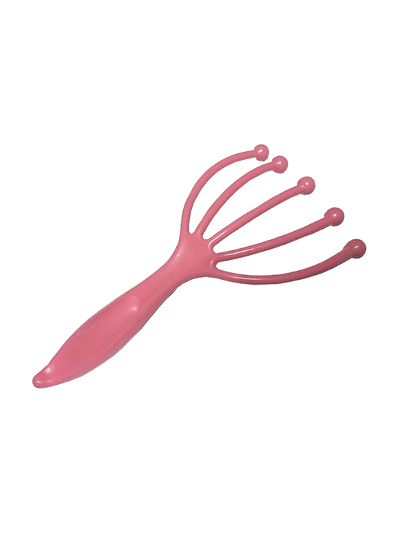 Julymoda Head Scalp Massager, Pink, 15cm