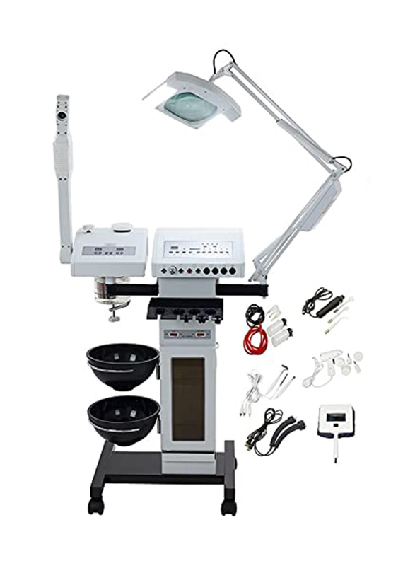 La Perla Tech 12 In 1 Digital Multifunction Facial Spa Beauty Machine, White