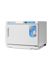2-in-1 Hot UV Sterilizer Towel Warmer, White