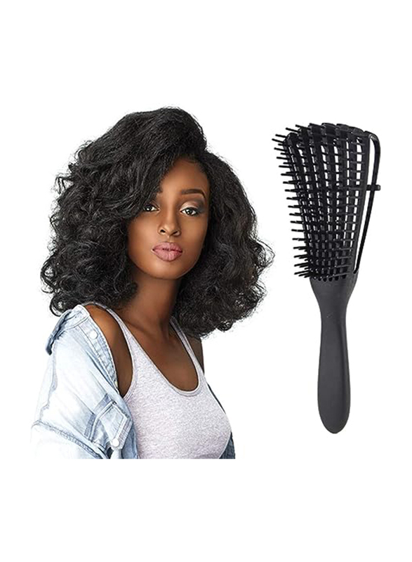 Natural Wet Detangling Hair Detangler Brush for Kinky Curly Hair, 1 Piece