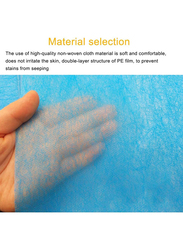 Disposable Sheets,Beauty Salon Safe And Hygienic Sterile Nursing Pad,Soft And Comfortable, Blue