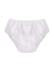 La Perla Tech Disposable Non Woven Brief Panties, 50 Pieces, White