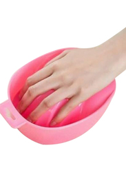 I.E. Foot Scrubber with Nail Bowl, Black/Pink