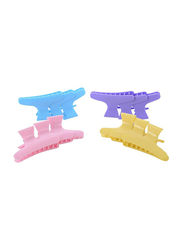 Hair Clips for All Hair Types, Multicolour, 12-Pieces