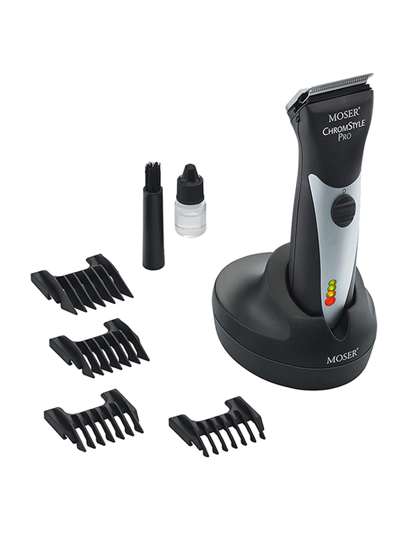 Moser ChromStyle Pro Cord/Cordless Hair Clipper, 1871-0181, Black