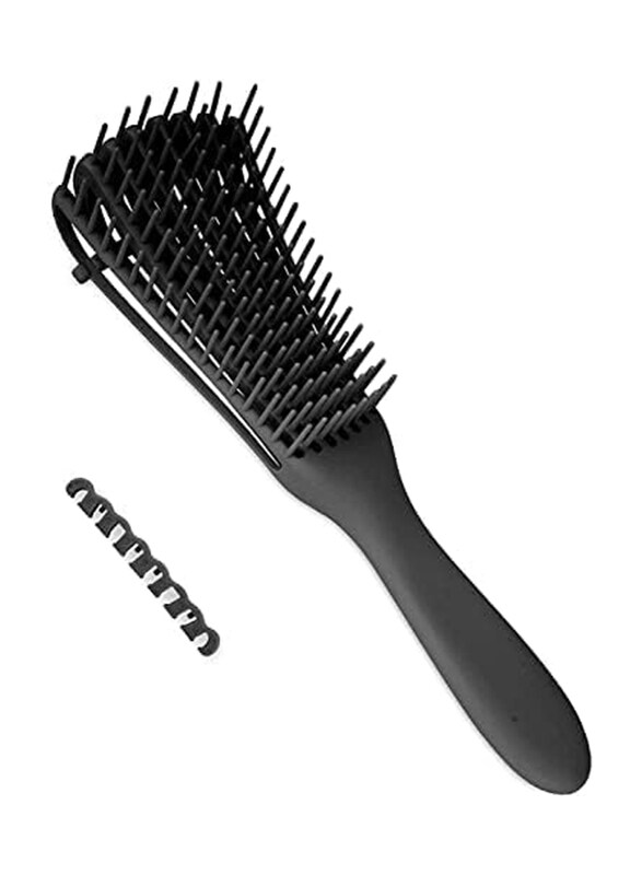 

‎la Perla Tech La Perla Tech Natural Wet Detangling Hair Brush for Kinky Curly Hair, Black