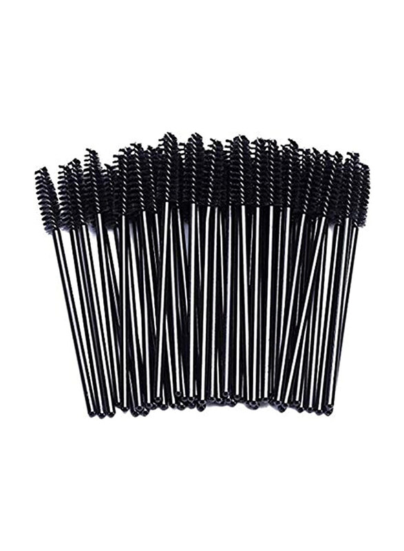 

Generic Eyelash Mascara Applicator Disposable Brush, 100 Pieces, Black