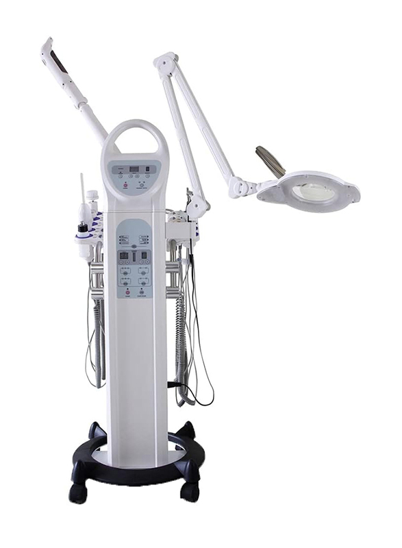 NLA Multi Function 9 In 1 Beauty Facial Derma Skincare Salon Clinic Spa Machine, White