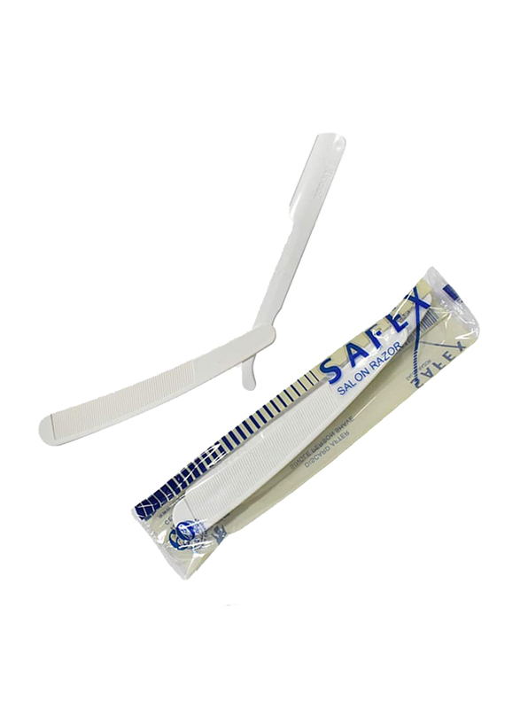 Safex Disposable Professional Salon Razor, Silver