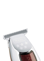 Wahl Professional 5-Star Detailer Hair Trimmer, 0801-916, Silver/Red