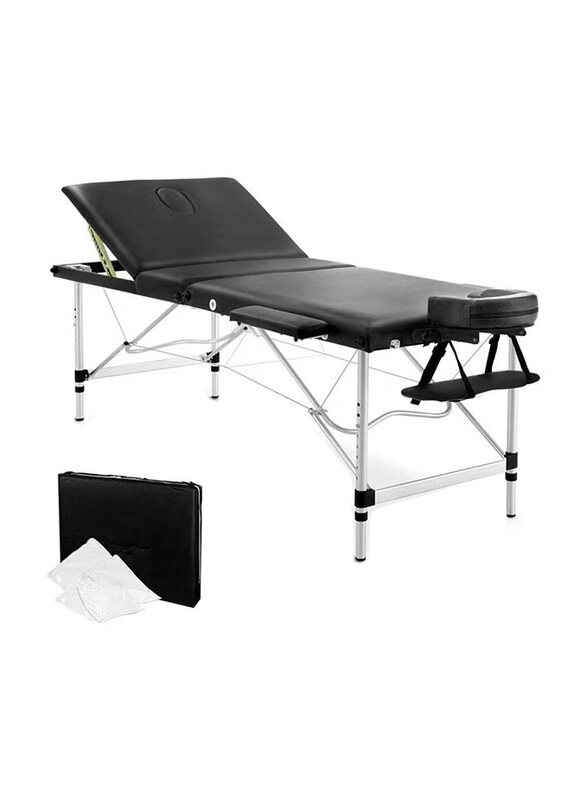 

La Perla Tech Professional Portable Massage Table, Black