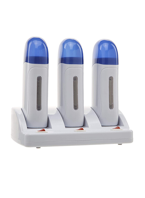 

Huini Triple Electric Roll On Wax Heater, White/Blue