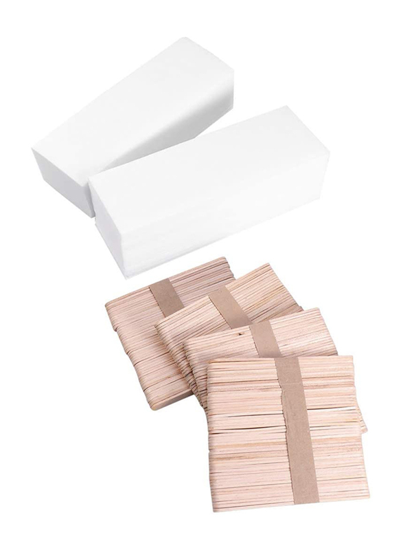 Supvox Paper Wax Waxing Strips, 400 Pieces