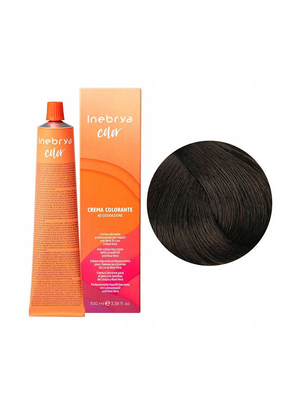 Inebrya Professional Hair Colouring Cream, 100ml, Light Chestnut 5.0