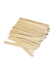 Esowemsn Wax Applicator Wood Sticks for Hair Removal, Brown, 100 Pieces