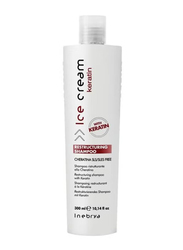 Inebrya Ice Cream Keratin Restructuring Shampoo for All Hair Types, 300ml