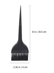 Tint Applicator Highlight Dying Brush Kit, 20.5 x 0.5 x 6 cm, 12 Pieces, Black