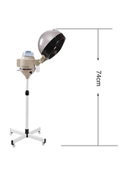 SMLZV Salon Portable Professional Salon Hair Steamer with Rolling Stand Base Hood, Multicolour