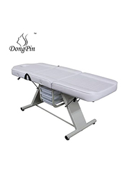 I.E Mulitifunction white facial Beauty clinic spa table stool water Proof Bed Sheets, White