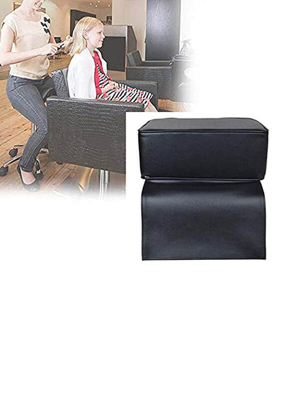 YXMxxm Salon Barber Cushion Child Booster Seat Salon Spa Equipment Styling Chair, Black